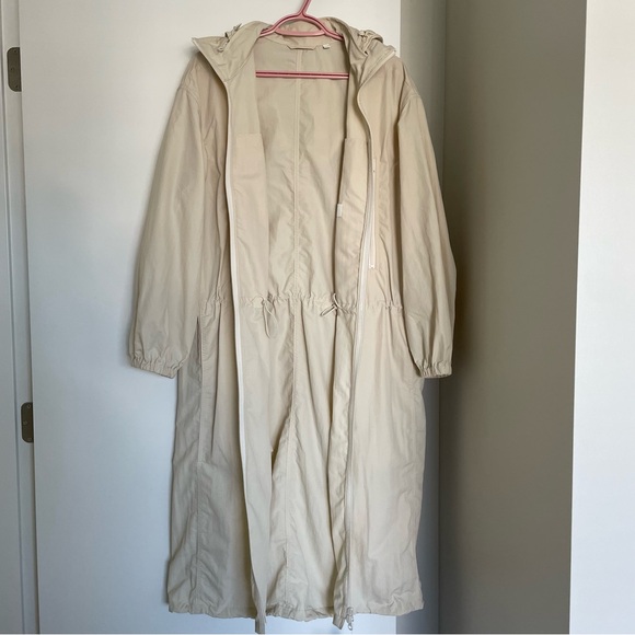 Uniqlo U Light Long Zip Up Jacket XS - Picture 3 of 9